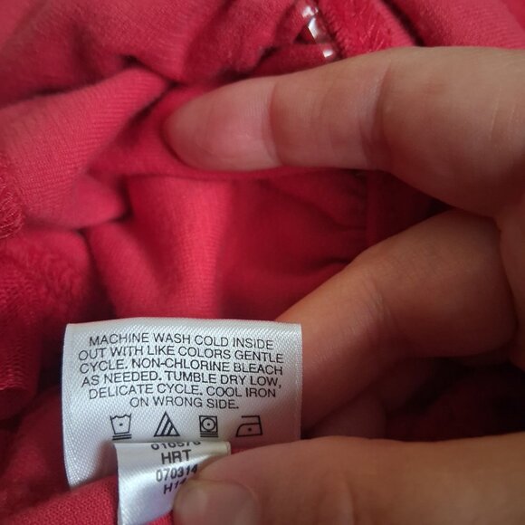 Hanna Andersson Girl's Size 130 (8) Red Velvet Long Sleeve Tiered Holiday Dress - Picture 5 of 8